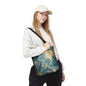 Heron Forest Tote Bag | Misty Woodland Bird Market Bag