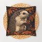 Hedgehog Acorns And Fallen Leaves Pillowcase