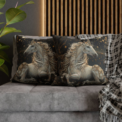 Unicorn Fantasy Pillowcase, Magical Home Decor, Gift for Unicorn Lovers, Cozy Cushion for Kids, Fantasy Pillow Cover