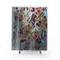 Stained Glass Fall Leaves And Berries Polyester Shower Curtain