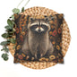 Woodland Raccoon Fall Ancient Decorative Pillowcase