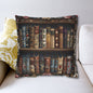 Medieval Vintage Bookshelf William Morris Inspired Pillowcase