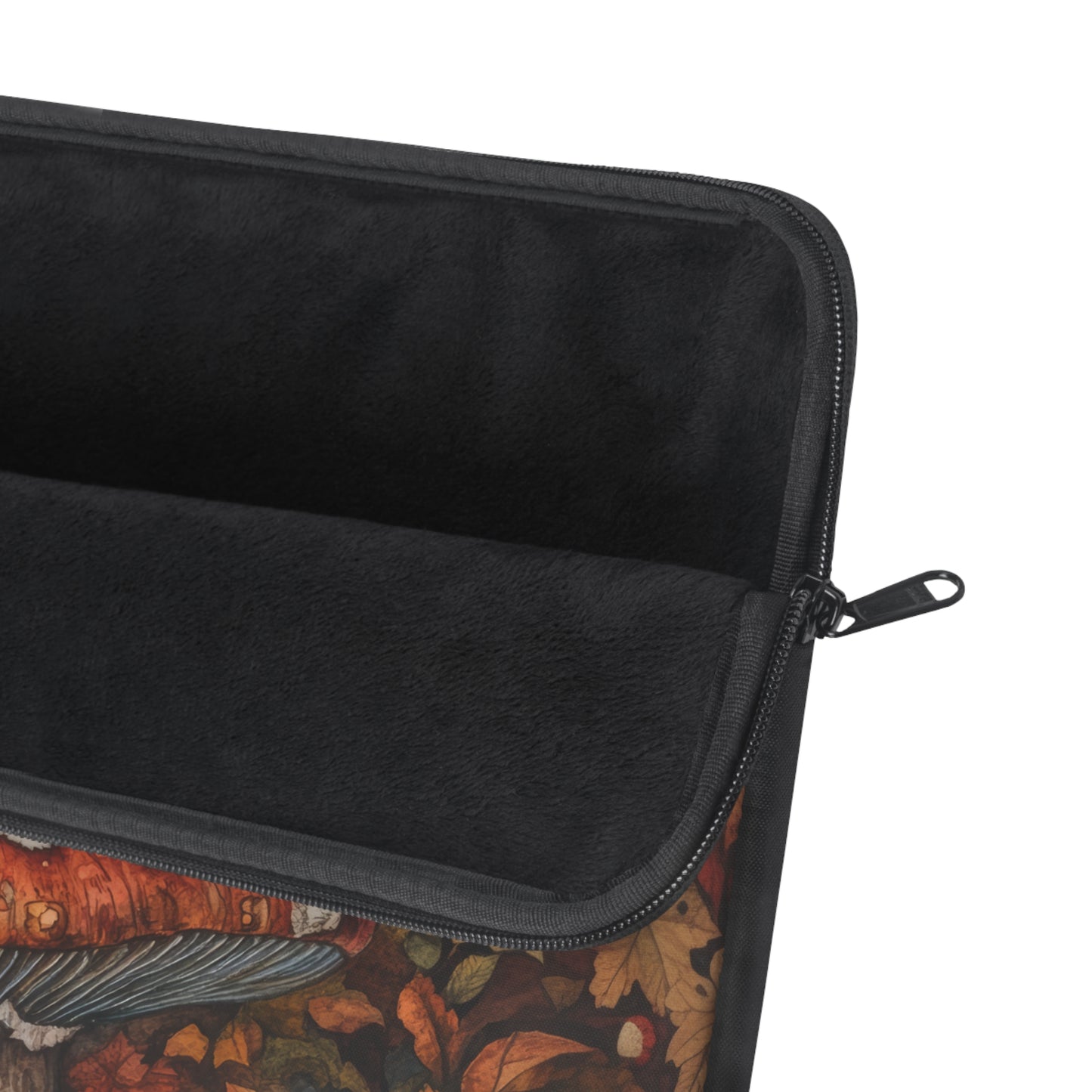 Squirrel In A Leafy Paradise Fall Season Laptop Sleeve, William Morris Design, Protective Case, Gift for Nature Lovers