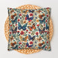 Colorful Spring Butterfly Embroidery-Style Pattern Pillowcase