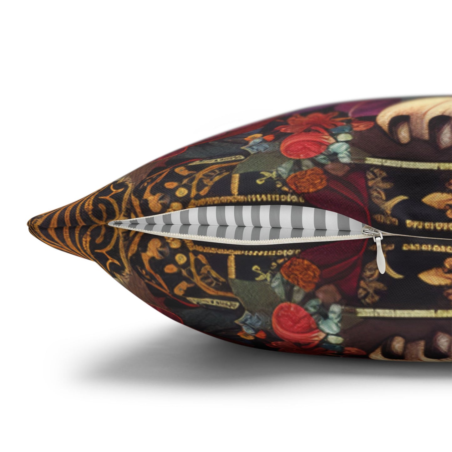 William Morris Inspired Botanical Cheetah Pillowcase