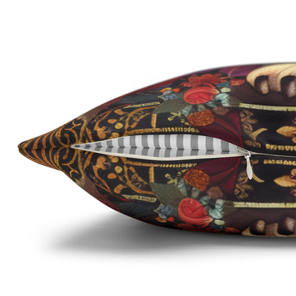 William Morris Inspired Botanical Cheetah Pillowcase