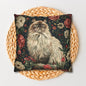 William Morris Inspired Botanicals Ragdoll Cat Pillowcase