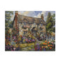 Vintage Victorian English Home in The Style William Morris Jigsaw Puzzle  (120, 252, 500-Piece) Gift-Ready Box, Adult Jigsaw Puzzle