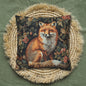 Forest Fox William Morris Inspired | Fox Ancient Decorative Pillowcase
