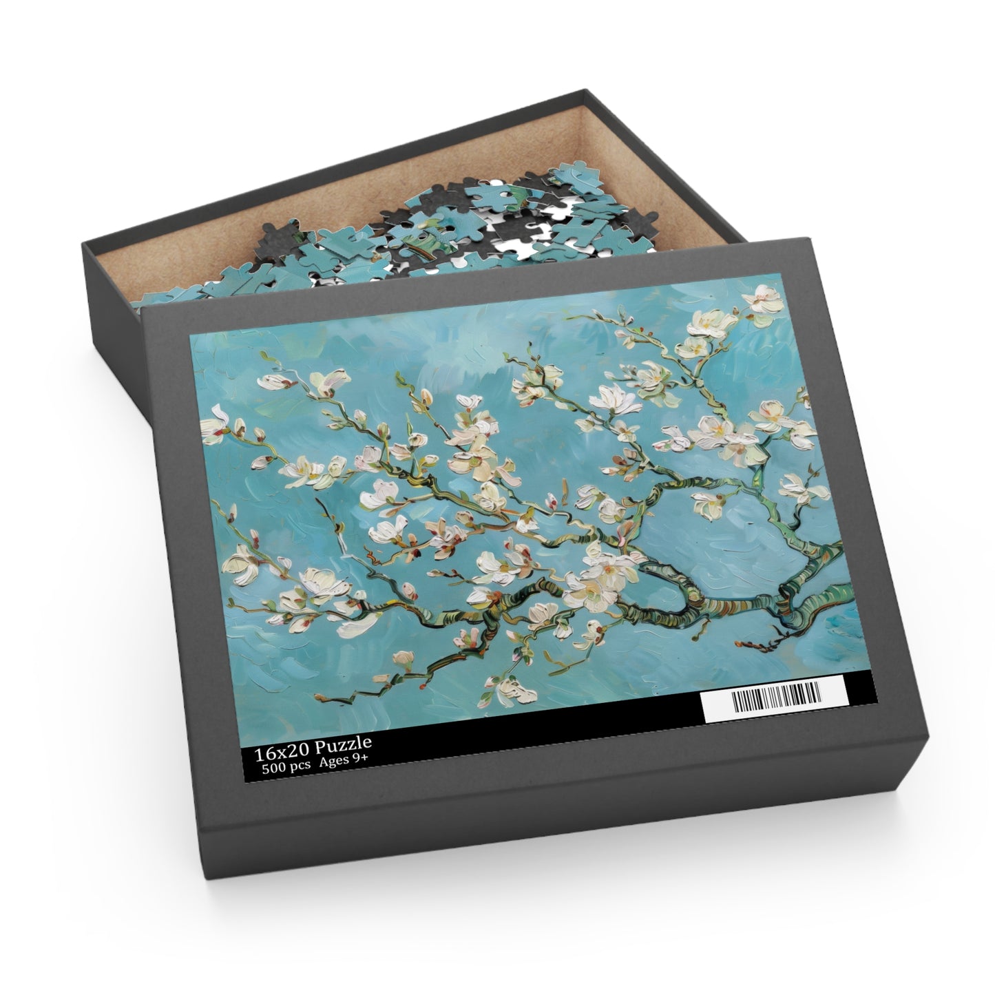 Van Gogh's Almond Blossom Jigsaw Puzzle  (120, 252, 500-Piece) Adult Jigsaw Puzzle, Gift Him Her