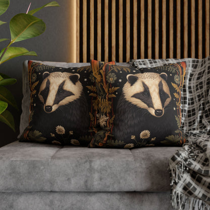 William Morris Inspired Botanical Badger Pillowcase