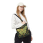 Luna Moth Botanical Tote Bag, William Morris Inspired, Sage Green Nature Bag