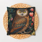 William Morris Inspired Botanical Night Owl Pillowcase