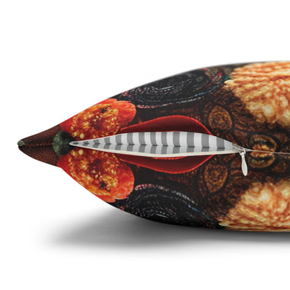 Art Deco Forest Peacock Pillowcase