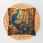 Art Deco Forest Peacock Pillowcase