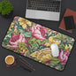 William Morris Inspired Floral Pattern Desk Mat 2 Sizes | Office Decor GiftDesk Mats