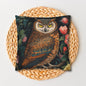 William Morris Inspired Botanical Night Owl Pillowcase