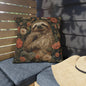 Sloth Outdoor Pillow, Cute Animal Throw Pillow, Tropical Wildlife Cushion, Botanical Accent Pillow, Jungle Decor, Nature Lover Gift, Sloth Lover Pillow