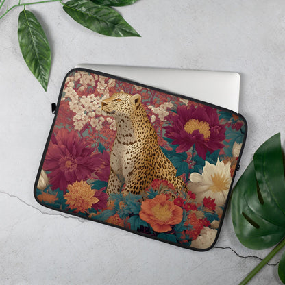 William Morris CheetahLaptop Sleeve: Floral Protective Case